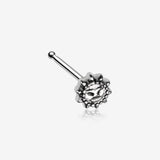 Antique Mythical Sun Face Nose Stud Ring
