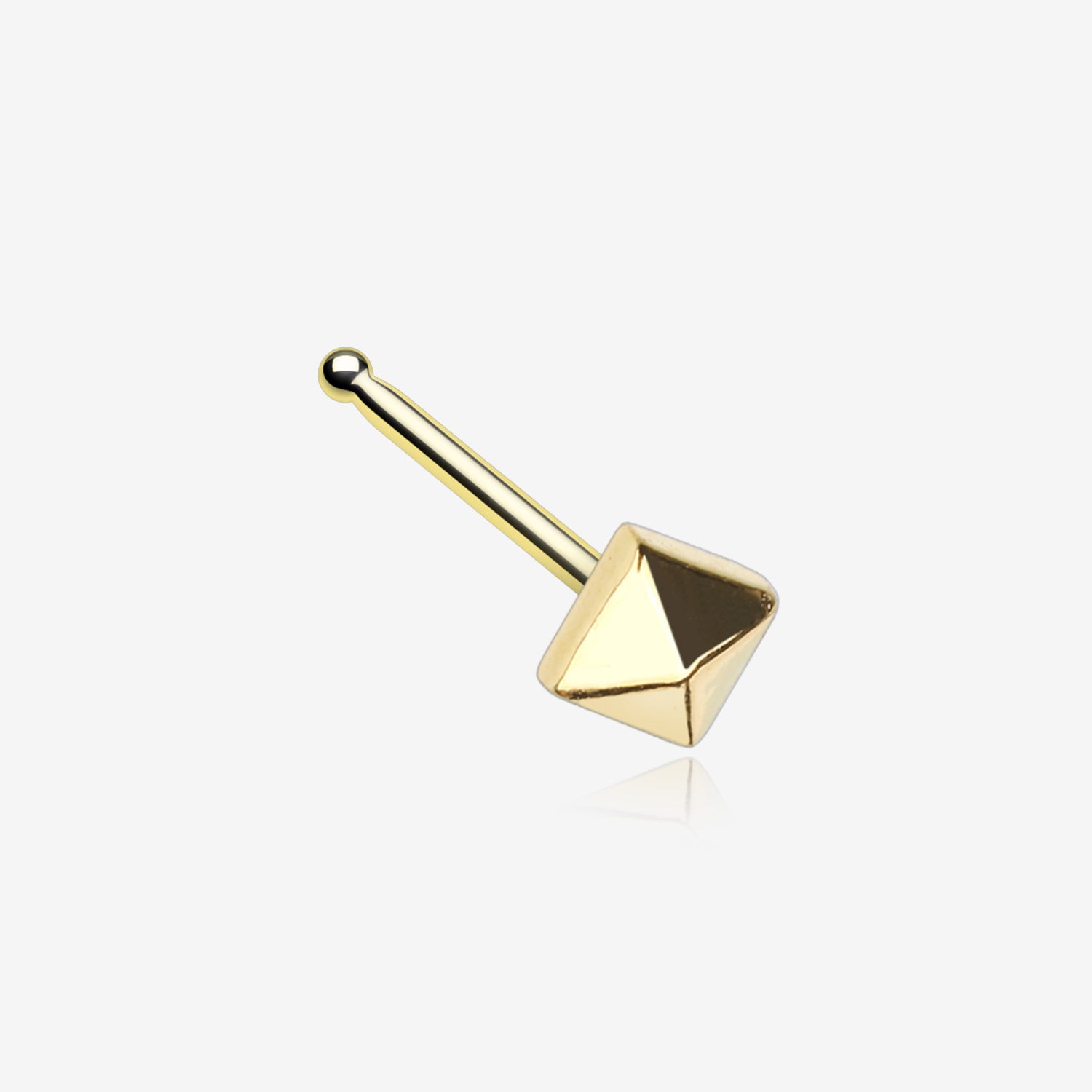 Triangle V- Shaped Septum Clicker | Hinged Piercing Ring