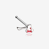 Bloody Hatchet Axe Horror Nose Stud Ring
