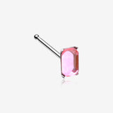 Sparkle Gem Cubic Nose Stud Ring