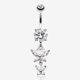 Butterfly Besties Belly Button Ring