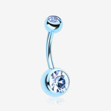 Jelly Belly Unity Gem Belly Button Ring