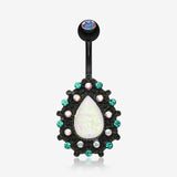 Colorline Eirene Opal Belly Button Ring