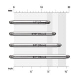 Detail View 1 of Basic Steel Replacement Barbell-Steel