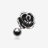 Vintage Steel Rose Cartilage Earring