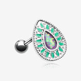 Chakra Opal Cartilage Tragus Earring