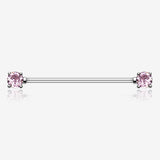 Dainty Sparkles Industrial Barbell