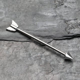 Detail View 1 of Classic Arrow Industrial Barbell-Steel