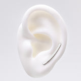 Detail View 1 of A Pair of Modern Curve Essence Ear Climber Earring