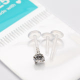 Sparkle Gem Prong Bio-Flex Labret-Clear