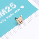 Detail View 4 of 14 Karat Gold OneFit Threadless Adorable Devil Emoji Top Part