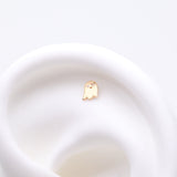 Detail View 1 of 14 Karat Gold OneFit Threadless Adorable Lil Ghost Top Part