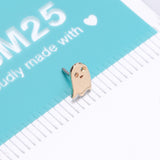 Detail View 4 of 14 Karat Gold OneFit Threadless Adorable Lil Ghost Top Part