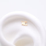 Detail View 1 of 14 Karat Gold OneFit Threadless Winged Dragon Legend Top Part