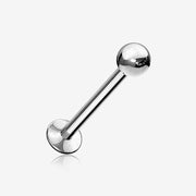 Basic Ball Top Threadless Push-In Steel Labret