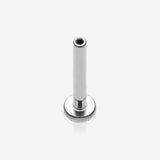 Implant Grade Titanium OneFit Threadless Flat Back Stud Labret Bar Part