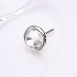 Detail View 2 of 14 Karat White Gold OneFit Threadless Bezel Gem Top Part-Clear Gem