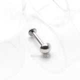 Detail View 1 of Implant Grade Titanium Internally Threaded Dome Top Labret