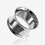 A Pair of Implant Grade Titanium Double Flared Ear Gauge Tunnel Plug