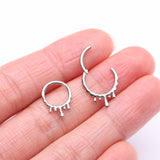 Detail View 2 of Dripping Ooze Clicker Hoop Ring
