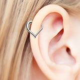 Detail View 2 of Luscious Heart Seamless Clicker Ring