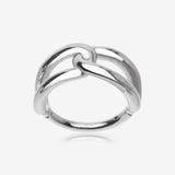 Double Link Rope Clicker Hoop Ring