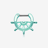 Colorline Nautical Wheel Septum Clicker