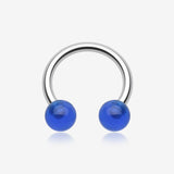 Basic UV Acrylic Horseshoe Circular Barbell