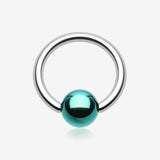 Colorline PVD Ball Ends Steel Captive Bead Ring