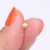 Detail View 2 of Pure24K Implant Grade Titanium OneFit Threadless Star Top Part