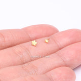 Detail View 3 of Pure24K Implant Grade Titanium OneFit Threadless Star Top Part