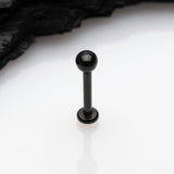 Detail View 1 of Blackline Basic Ball Top Threadless Push-In Steel Labret