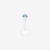 Bio-Flex Gem Ball Push-Fit Labret