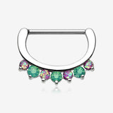A Pair of Opal Sparkle Deuce Nipple Clicker
