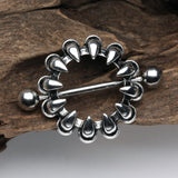 Detail View 1 of A Pair of Vicious Gore Claws Nipple Shield Ring