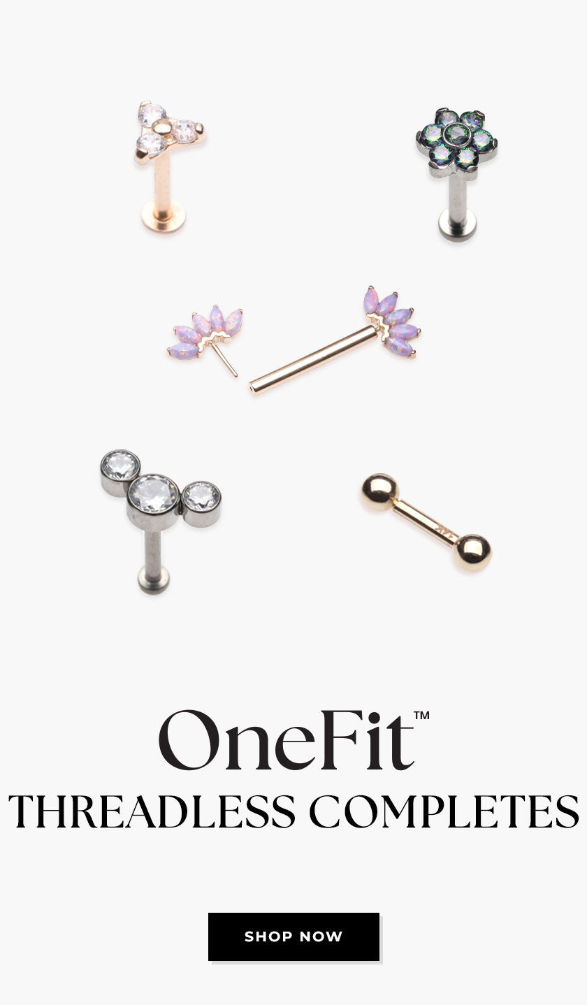 Shop OneFit™ Threadless System - BM25 Body Jewelry