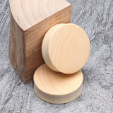 Detail View 3 of A Pair of Crocodile Wood Double Flared Plug-Yellow