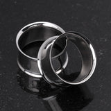 A Pair of Steel Basic Double Flared Ear Gauge Tunnel Plug