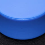 Detail View 3 of A Pair of Neon Colored UV Acrylic Double Flared Ear Gauge Plug-Blue