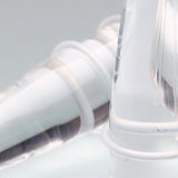 Detail View 2 of A Pair of Translucent UV Acrylic Taper-Clear Gem