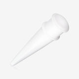 A Pair of Translucent UV Acrylic Taper