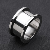 A Pair of Basic Steel Screw-Fit Ear Gauge Tunnel Plug