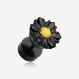 A Pair of Cutesy Daisy Flower Acrylic Fake Plug