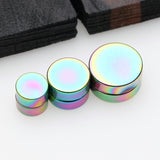 A Pair of Colorline Steel Magnetic Fake Plug Earring