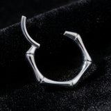Implant Grade Titanium Bones Clicker Hoop Ring