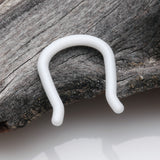 Detail View 1 of Bio-Flexible Soft Touch Septum Pincher-White