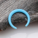 Detail View 1 of Bio-Flexible Soft Touch Septum Retainer-Light Blue