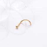 Detail View 1 of Implant Grade Titanium Golden Dome Top Nose Screw Ring