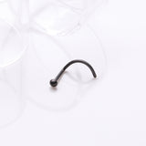 Detail View 1 of Implant Grade Titanium Blackline Dome Top Nose Screw Ring