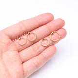 Detail View 3 of Pure24K Implant Grade Titanium Basic CBR Style Seamless Clicker Hoop Ring